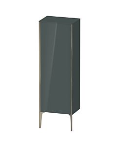 Duravit XV1326RB138 50x36x133cm, champagne mat, porte à droite, gris dolomiti brillant