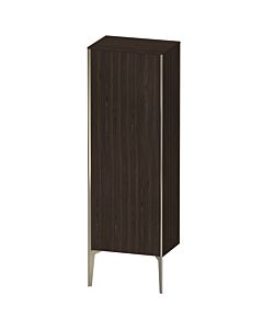 Duravit XViu Halbhochschrank XV1326RB169 50x36x133cm, champagner matt, Tür rechts, nussbaum gebürstet