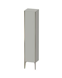Duravit haut XViu XV1335RB107 40x36x177cm, champagne mat, porte à droite, gris béton mat