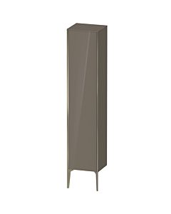 Duravit haut XViu XV1335RB189 40x36x177cm, champagne mat, porte à droite, gris flanelle brillant