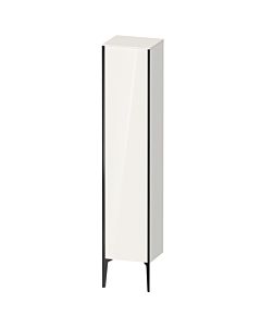 Duravit haut XViu XV1335RB285 40x36x177cm, noir mat, porte à droite, blanc haute brillance