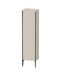 Duravit XViu Hochschrank XV1336LB291 50x36x177cm, schwarz matt, Tür links, taupe matt