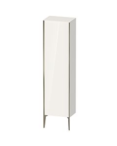 Duravit haut XViu XV1336RB185 50x36x177cm, champagne mat, porte à droite, blanc haute brillance