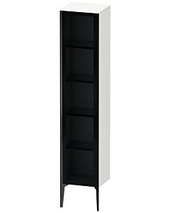 Duravit tall cabinet XV1375LB216 40x36x177cm, glass door, black matt, door on the left, black oak