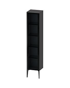 Duravit haut XViu XV1375RB249 40x36x177cm, porte en verre, noir mat, porte à droite, graphite mat