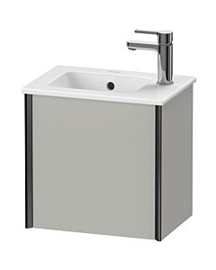 Duravit XViu vanity unit XV4024LB207 41x29x40cm, wall-hung, matt black, stop on the left, matt concrete gray