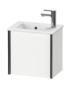 Duravit Meuble sous-vasque XViu XV4024LB218 41x29x40cm, suspendu, noir mat, blanc gauche, match1 mat