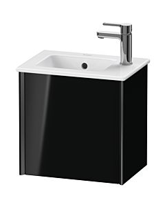 Duravit XViu vanity unit XV4024LB240 41x29x40cm, wall-hung, black matt, stop on the left, black high-gloss