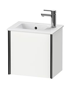 Duravit Meuble sous-vasque XViu XV4024RB218 41x29x40cm, suspendu, noir mat, butée à droite, blanc mat