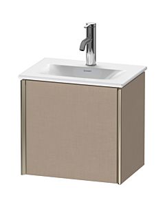 Duravit XViu Waschtisch-Unterschrank XV4030LB175 43x31x39,7cm, 1 Tür, champagner matt, Tür links, leinen