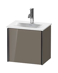 Duravit Meuble sous-vasque XViu XV4030LB289 43x31x39,7cm, 2000 , noir mat, gauche, gris flanelle brillant