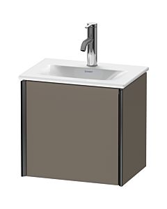 Duravit Meuble sous-vasque XViu XV4030LB290 43x31x39,7cm, 2000 , noir mat, gauche, flanelle gris soie mat