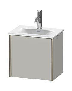 Duravit Meuble sous-vasque XViu XV4030RB107 43x31x39,7cm, 2000 , champagne mat, porte à droite, gris béton mat