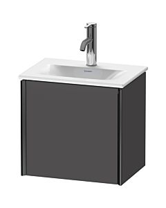 Duravit XViu Waschtisch-Unterschrank XV4030RB249 43x31x39,7cm, 1 Tür, schwarz matt, rechts, graphit matt