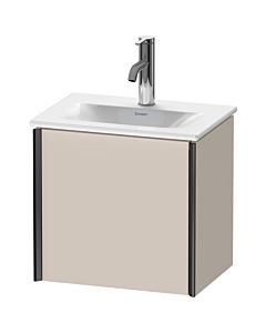 Duravit XViu Waschtisch-Unterschrank XV4030RB291 43x31x39,7cm, 1 Tür, schwarz matt, rechts, taupe matt