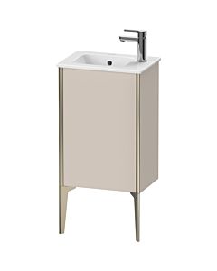 Duravit Meuble sous-vasque XViu XV4480RB191 41x29x59,4cm, debout, champagne mat, arrêt à droite, taupe mat