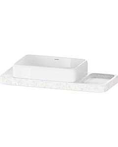 Duravit Collection One Waschtisch-Konsolen-Set D4800100 100x41x90cm, mit Konsole, Marmor Struktur poliert
