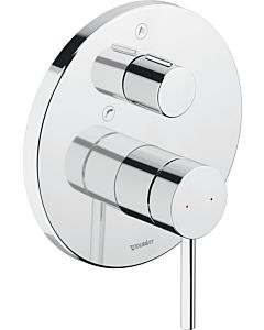 Duravit Circle Unterputz-Wannenarmatur CE5210012010 Umstellventil, chrom