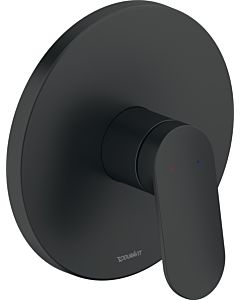 Duravit Wave Fertigmontageset WA4210010046 Unterputz-Brausearmatur, schwarz matt