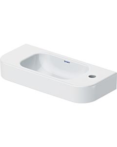 Duravit Happy D.2 Handwaschbecken 0711500008 mit Hahnloch rechts, weiss
