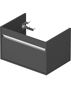 Duravit Ketho Waschtisch-Unterschrank KT666304949 65 x 45,5 cm, graphit matt, 1 Auszug, wandhängend