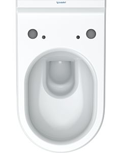 Duravit Starck 3 mural, à laver WC 2226592000 37x62cm, 4,5 l, avec fixation Durafix, blanc hygiène blanc