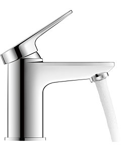 Duravit S FreshStart Wave Waschtischarmatur WA1011002010 Ausladung 95mm, ohne Zugstangen-Ablaufgarnitur, chrom