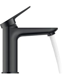 Duravit M Wave Waschtischarmatur WA1020002046 Ausladung 122mm, ohne Zugstangen-Ablaufgarnitur, schwarz matt