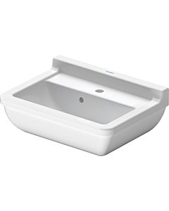 Duravit Starck 3 Waschtisch 0300500000 50 x 36 cm, weiss, mit Überlauf und Hahnloch