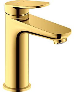 Duravit M Wave Waschtischarmatur WA1020002034 Ausladung 122mm, ohne Zugstangen-Ablaufgarnitur, Gold poliert