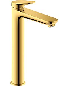 Duravit XL Wave mitigeur lavabo WA1040002034 saillie 176mm, sans tirant- garniture de vidange , or poli