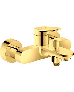 Duravit Wave mitigeur bain WA5230000034 apparent, inverseur à réarmement automatique, or poli