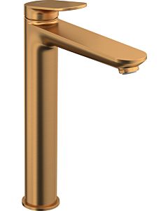 Duravit XL Wave Waschtischarmatur WA1040002004 Ausladung 176mm, ohne Zugstangen-Ablaufgarnitur, Bronze gebürstet