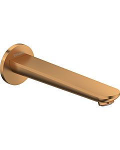 Duravit Wave Bath spout WA5240010004 projection 202mm, brushed bronze