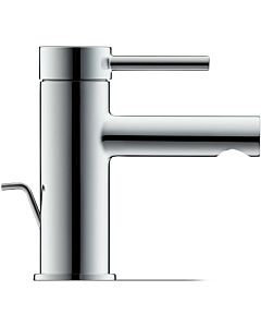Duravit S FreshStart Circle Waschtischarmatur CE1011001010 mit Zugstangen-Ablaufgarnitur, Ausladung 100mm, chrom Hochglanz