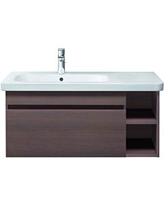 Duravit DuraStyle Möbel Waschtisch 2326800000 80 x 48 cm, Becken rechts, weiss, 1 Hahnloch