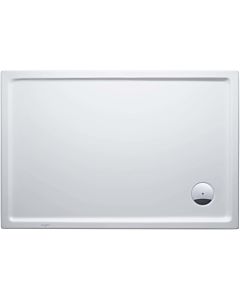 Duravit Starck Slimline Rechteck-Duschwanne 720235000000001 130 x 80 x 6 cm, Antislip, weiß