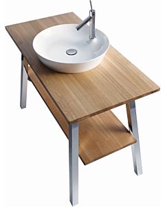 Duravit Cape Cod Aufsatzwaschtisch 2328480000 48 cm, weiss, mit Hahnloch, ohne Überlauf