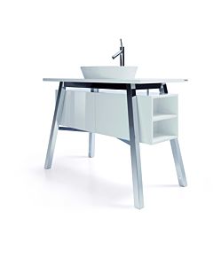 Duravit Cape Cod Aufsatzwaschtisch 23284826001 weiß/weiß seidenmatt wondergliss, 48cm