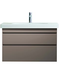 Duravit DuraStyle Möbel Waschtisch 23201000001 100 x 48 cm, weiss, wondergliss, 1 Hahnloch