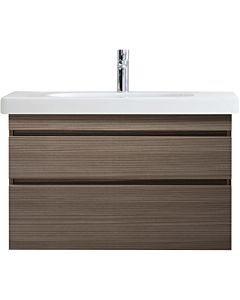 Duravit DuraStyle vasque DS648203535 93 x 44,8 cm, chêne terra, 2 tiroirs, suspendu