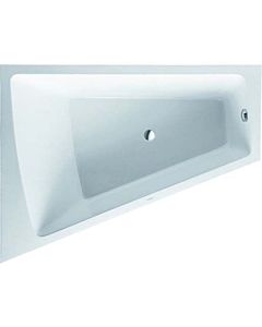 Duravit Badewanne Paiova 700266000000000 mit angeformter Acrylverkleidung und Gestell,weiss