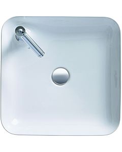 Duravit Cape Cod Aufsatzwaschtisch 2340460000 46 x 46 cm, weiss, mit Hahnloch, ohne Überlauf