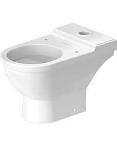 Duravit Starck 3 Stand Tiefspül WC 01260900001 weiss, wondergliss, Abgang waagerecht, Kombination