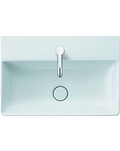Duravit DuraSquare Handwaschbecken 0732450071 weiß, 45x35cm, mit Hahnloch, geschliffen