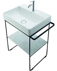 Duravit DuraSquare furniture washbasin 2353500041 50 x 47 cm, without overflow, with tap platform, 2000 tap hole, white