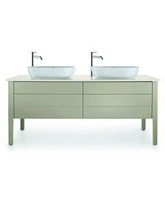 Duravit Luv Waschtischunterschrank LU9567B6060 178,3x57x74,3cm, Taupe Seidenmatt, 2 Schubkästen, 2 Auszüge, stehend