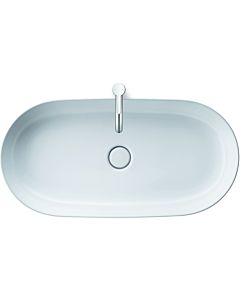 Duravit Luv Aufsatzwaschtisch 0379800000 weiss, 80x40cm, geschliffen