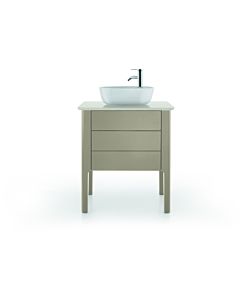 Duravit Luv Waschtischunterschrank LU956506060 68,8x45x74,3cm, Taupe Seidenmatt, 1 Schubkasten, 1 Auszug, stehend