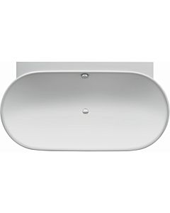 Duravit Luv Badewanne 700433000000000 180 x 95 x 46 cm, Vorwand, Verkleidung und Gestell, 2 Rückenschrägen, weiß